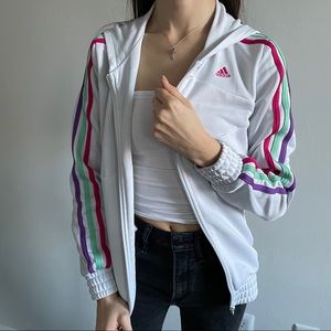 Adidas hoodie with zip